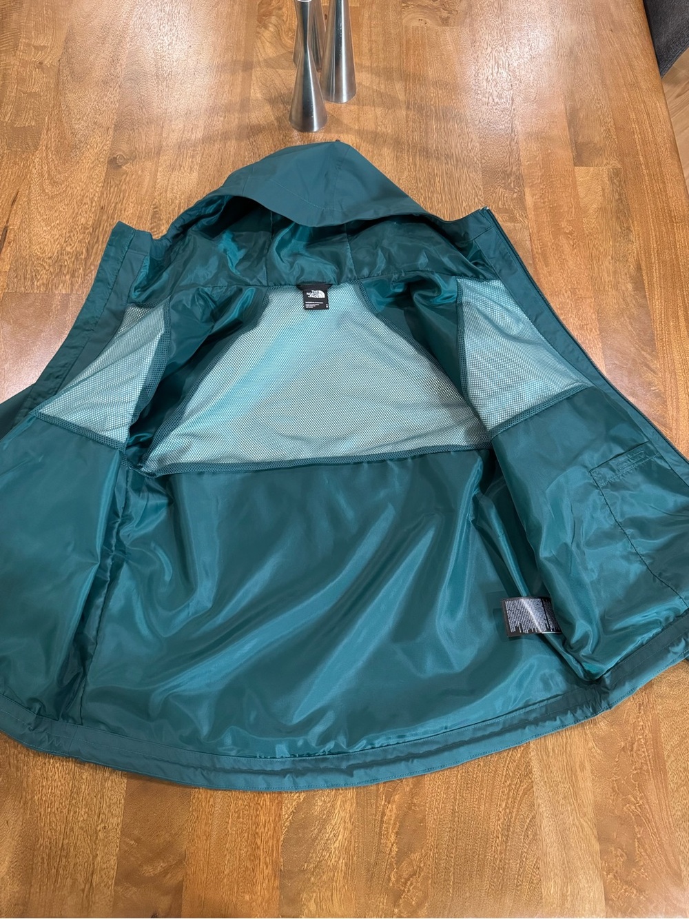 The North Face Anatora Rain Jacket - Deep Nori - Picture 9 of 14